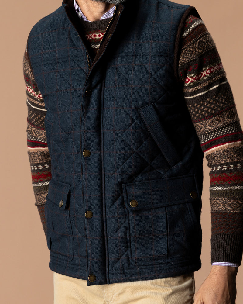 Clairmont Quilted Vest - Coming Soon - Carbon Navy