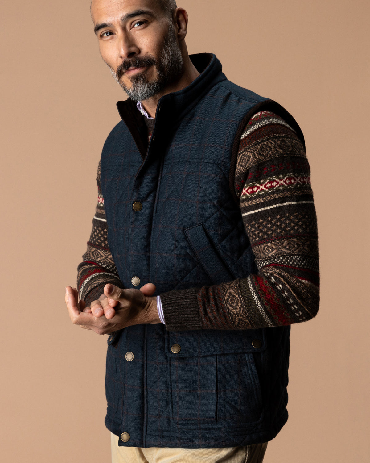 Clairmont Quilted Vest - Coming Soon - Carbon Navy