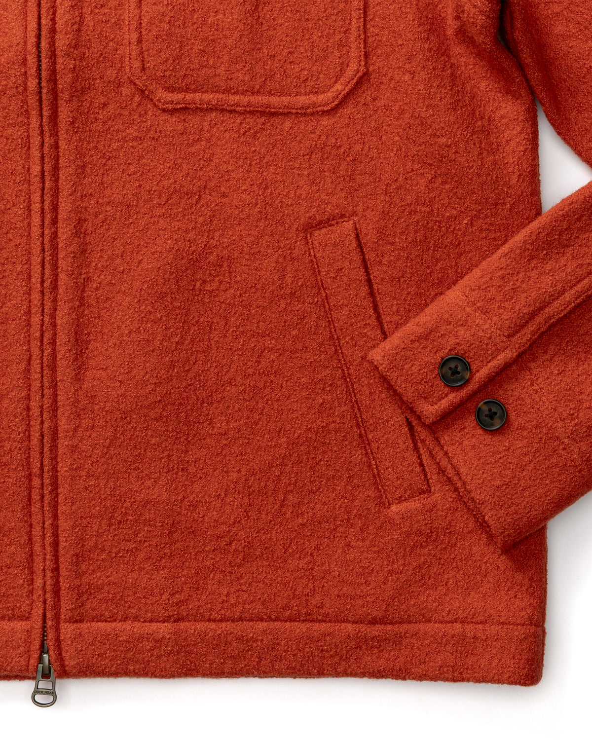 Realtree Boiled Wool Jacket - Burnt Sienna