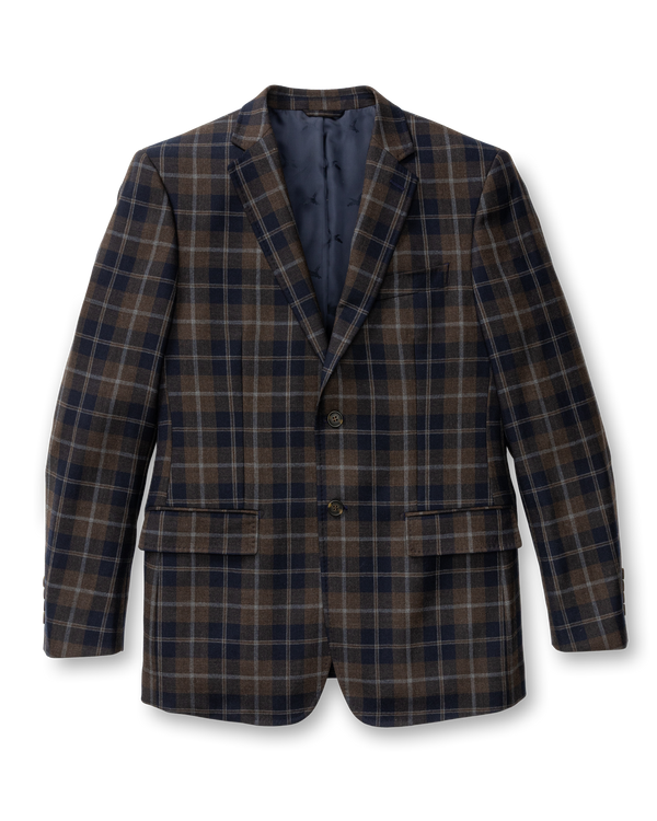 Sutherland Plaid Sport Coat - Coming Soon - Deep Navy