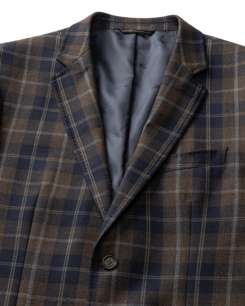 Sutherland Plaid Sport Coat - Coming Soon - Deep Navy