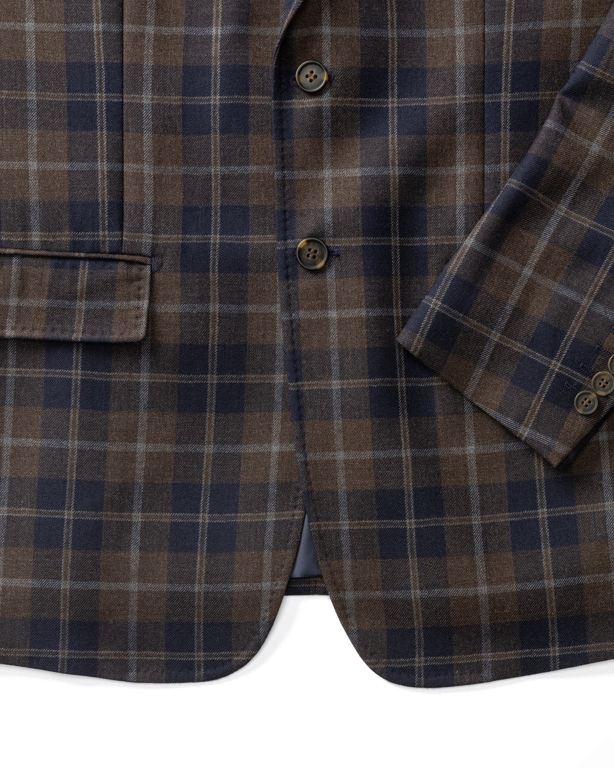 Sutherland Plaid Sport Coat - Coming Soon - Deep Navy