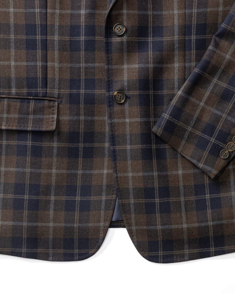 Sutherland Plaid Sport Coat - Coming Soon - Deep Navy