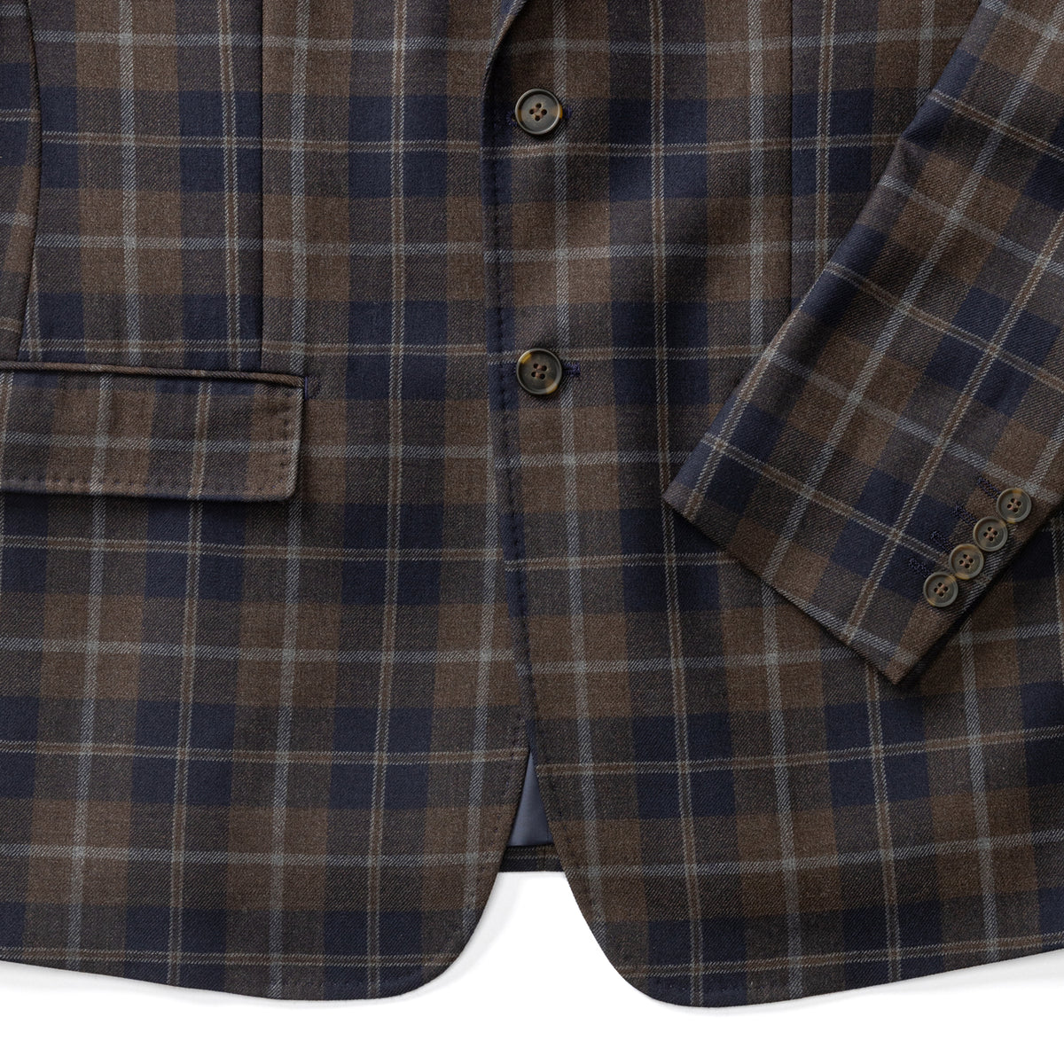 Sutherland Plaid Sport Coat - Coming Soon - Deep Navy