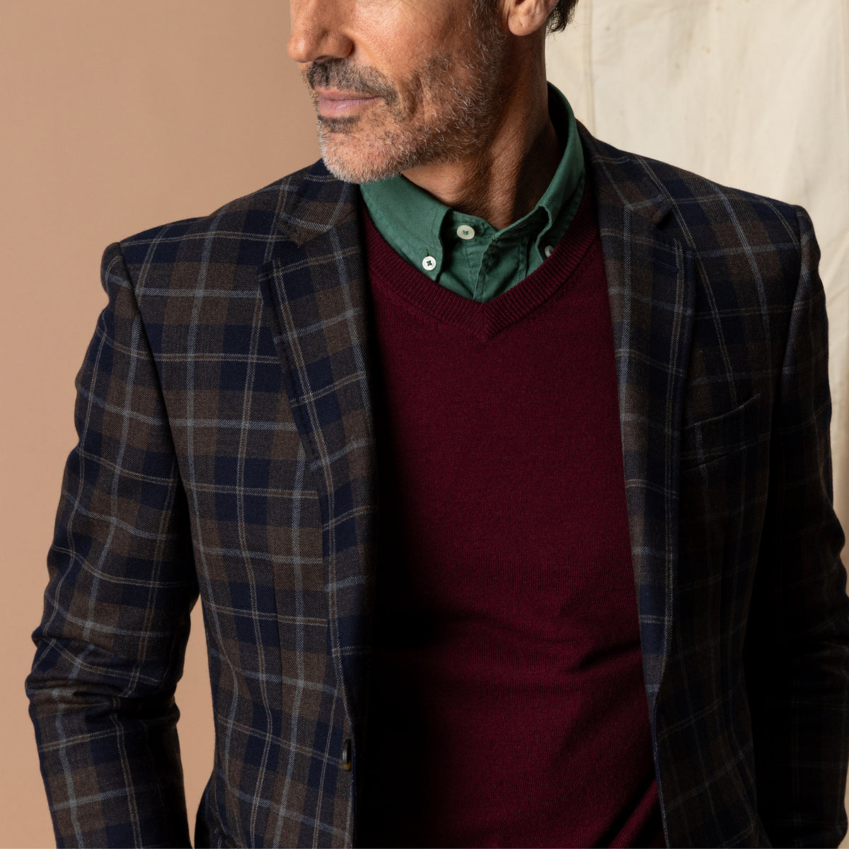 Sutherland Plaid Sport Coat - Coming Soon - Deep Navy