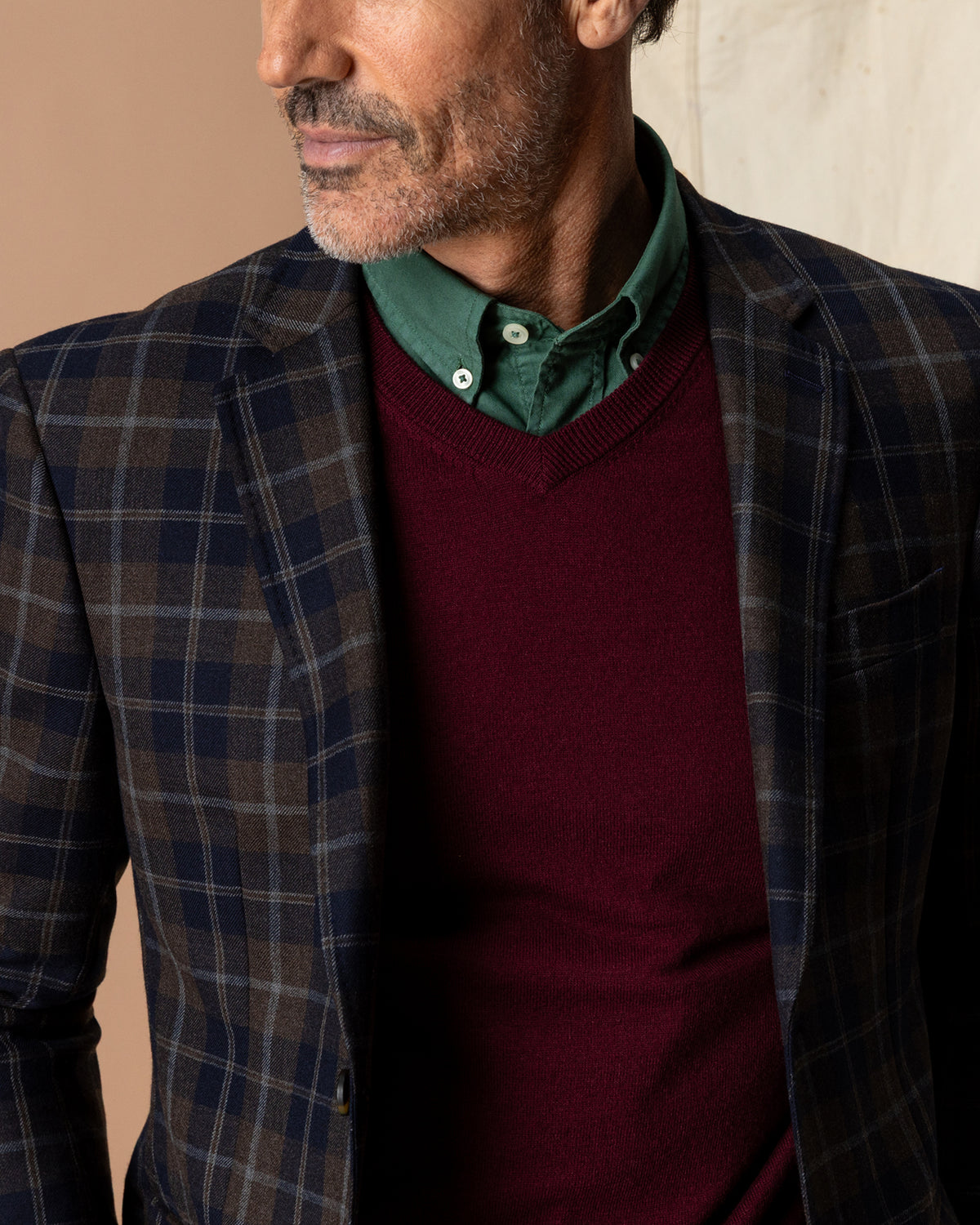 Sutherland Plaid Sport Coat - Coming Soon - Deep Navy