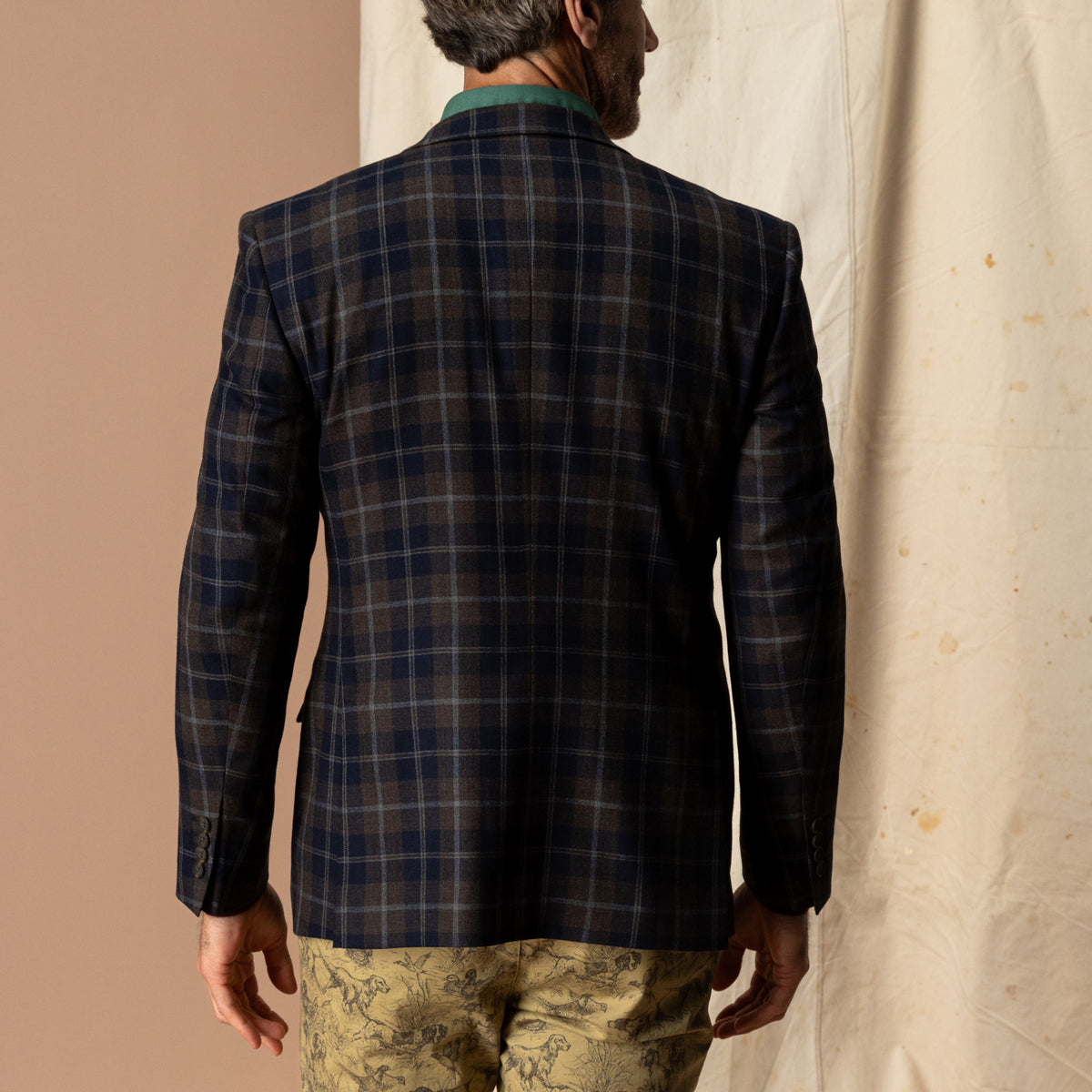 Sutherland Plaid Sport Coat - Coming Soon - Deep Navy