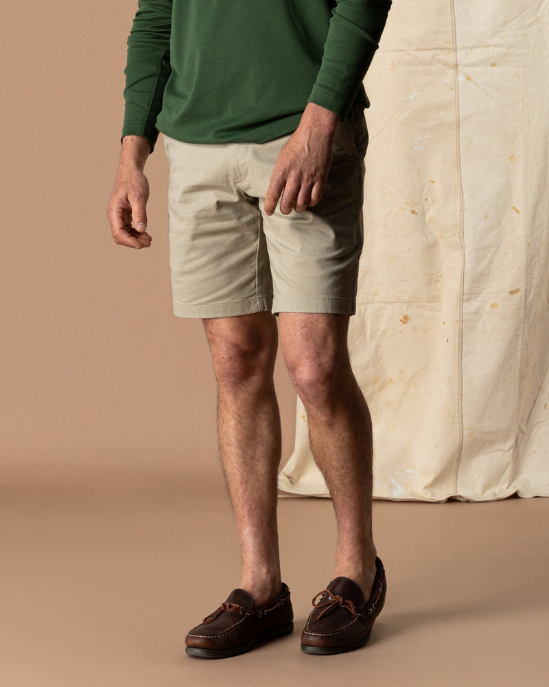 9" Gold School Chino Short - Khaki