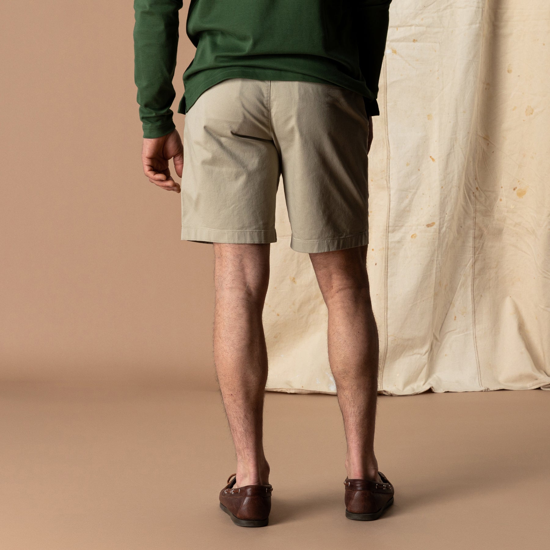 9" Gold School Chino Short - Khaki