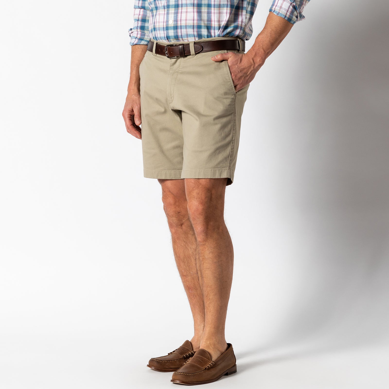 9" Gold School Chino Short - Khaki