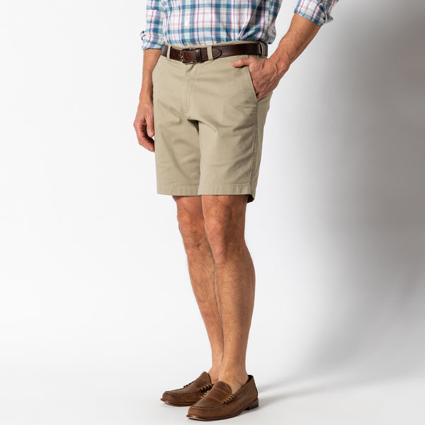 9" Gold School Chino Short - Khaki