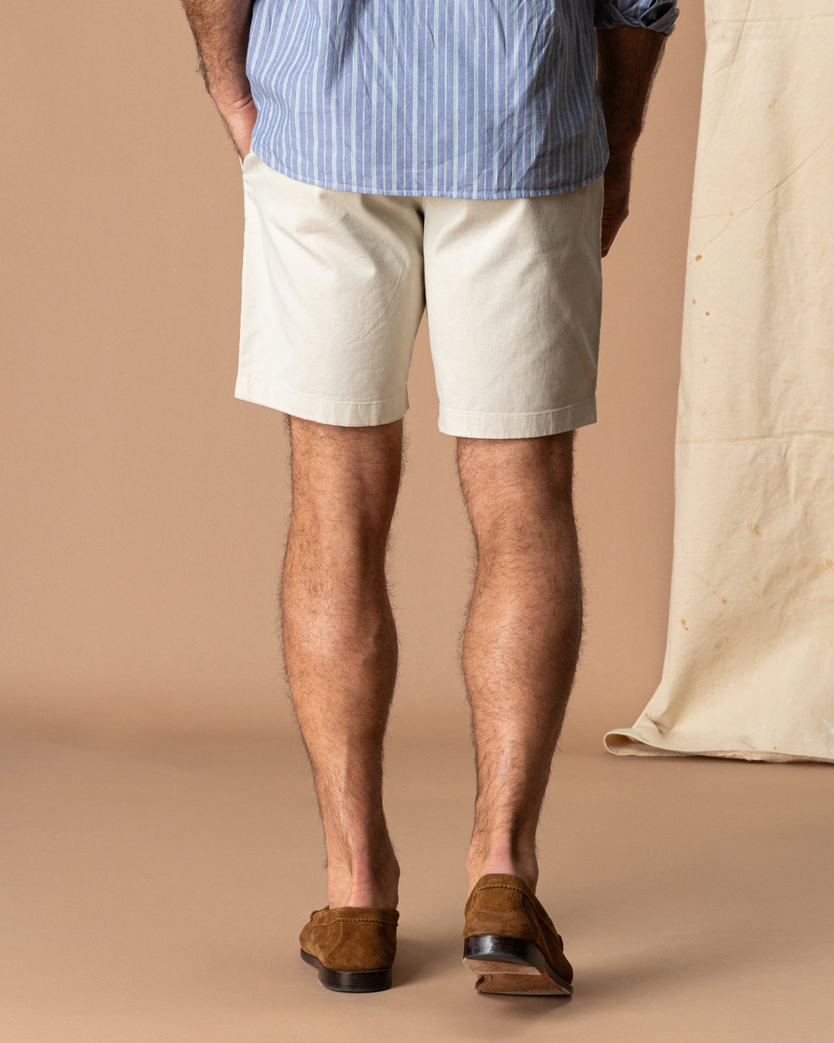 9" Gold School Chino Short - Stone