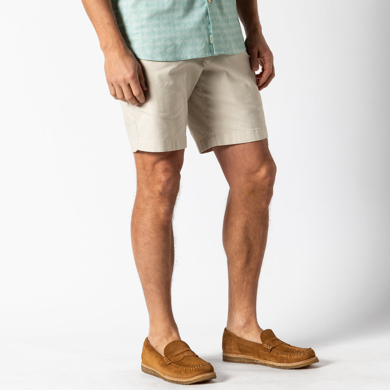 9" Gold School Chino Short - Stone