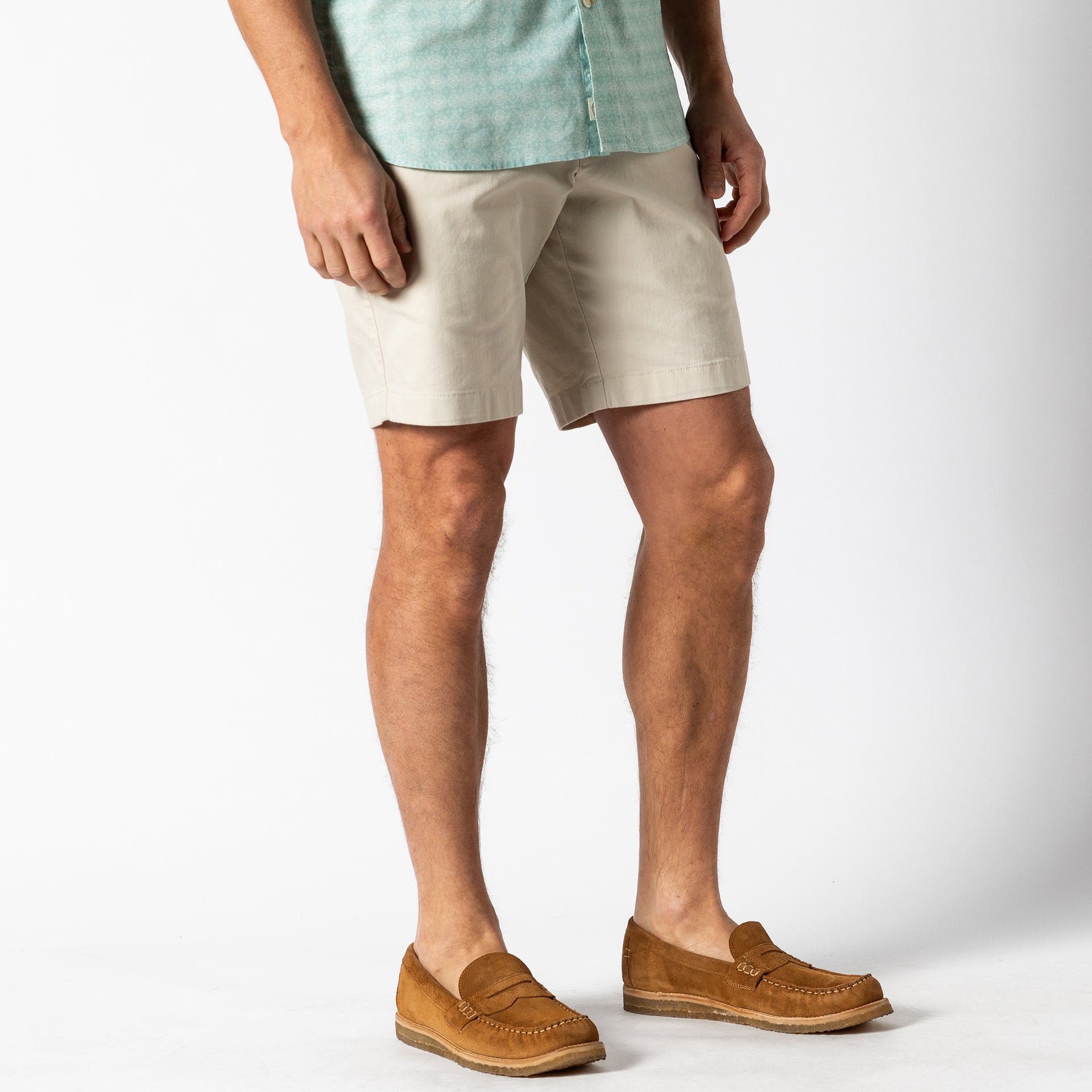 9" Gold School Chino Short - Stone