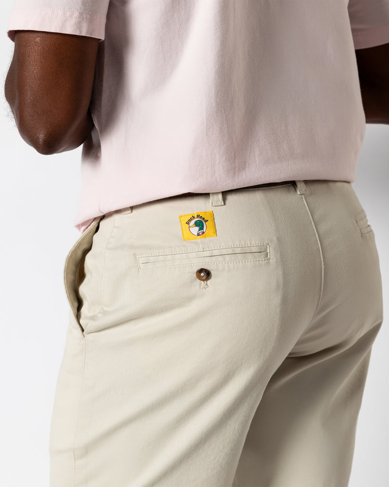 9" Gold School Chino Short - Stone Gold Patch