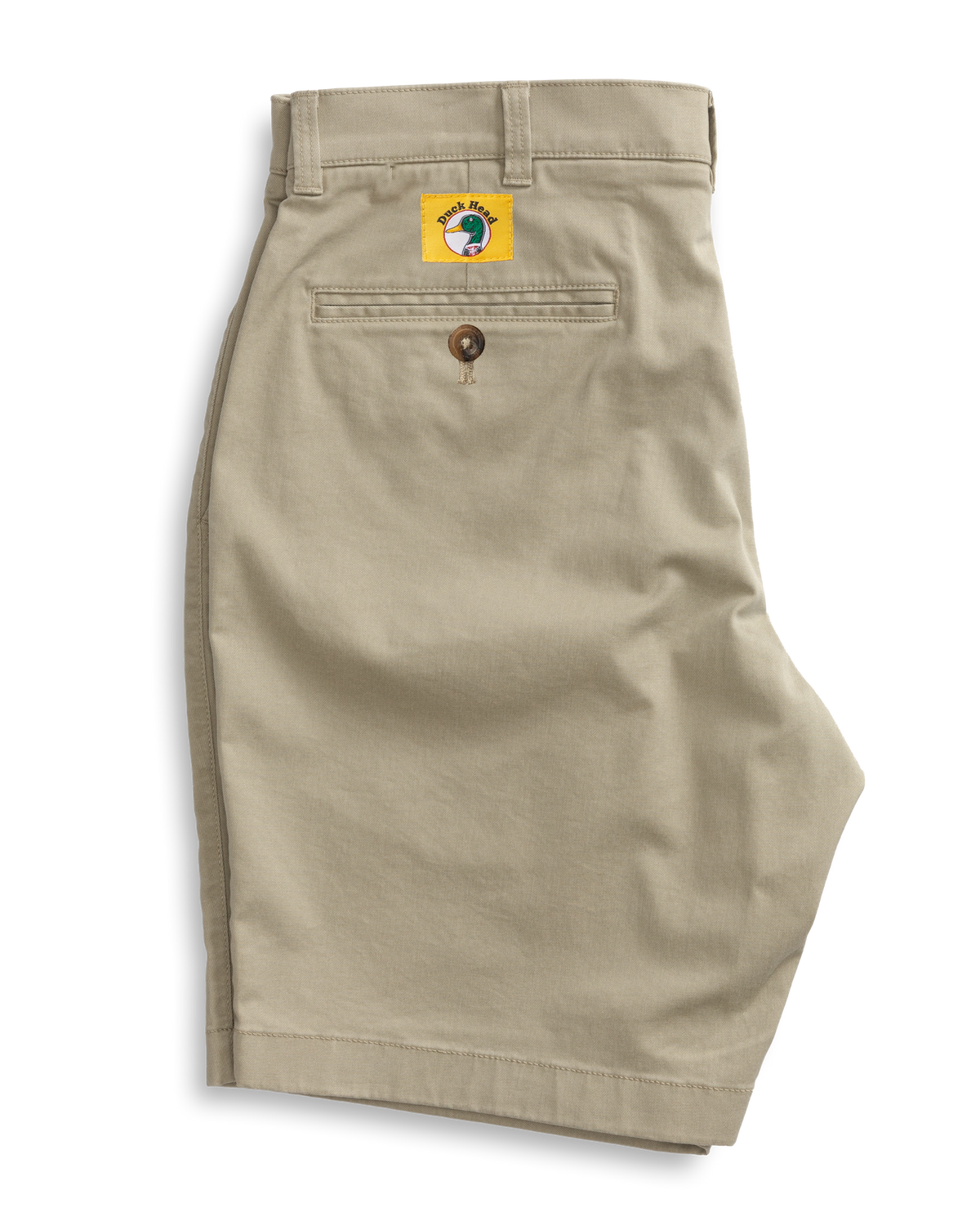 9" Gold School Chino Short - Khaki Gold Patch