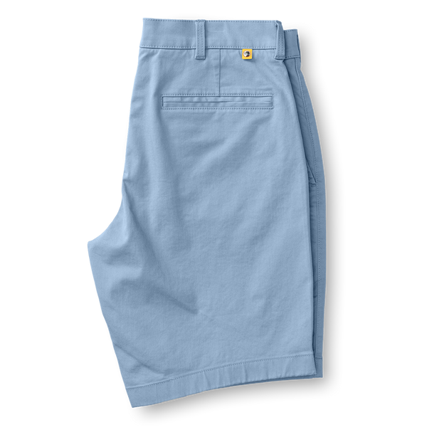 9" Gold School Chino Short - Chambray Blue