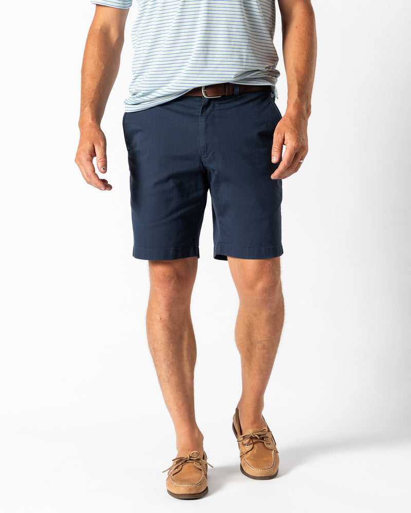 9" Gold School Chino Short - Navy