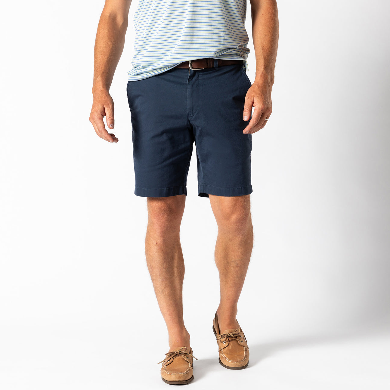 9" Gold School Chino Short - Navy