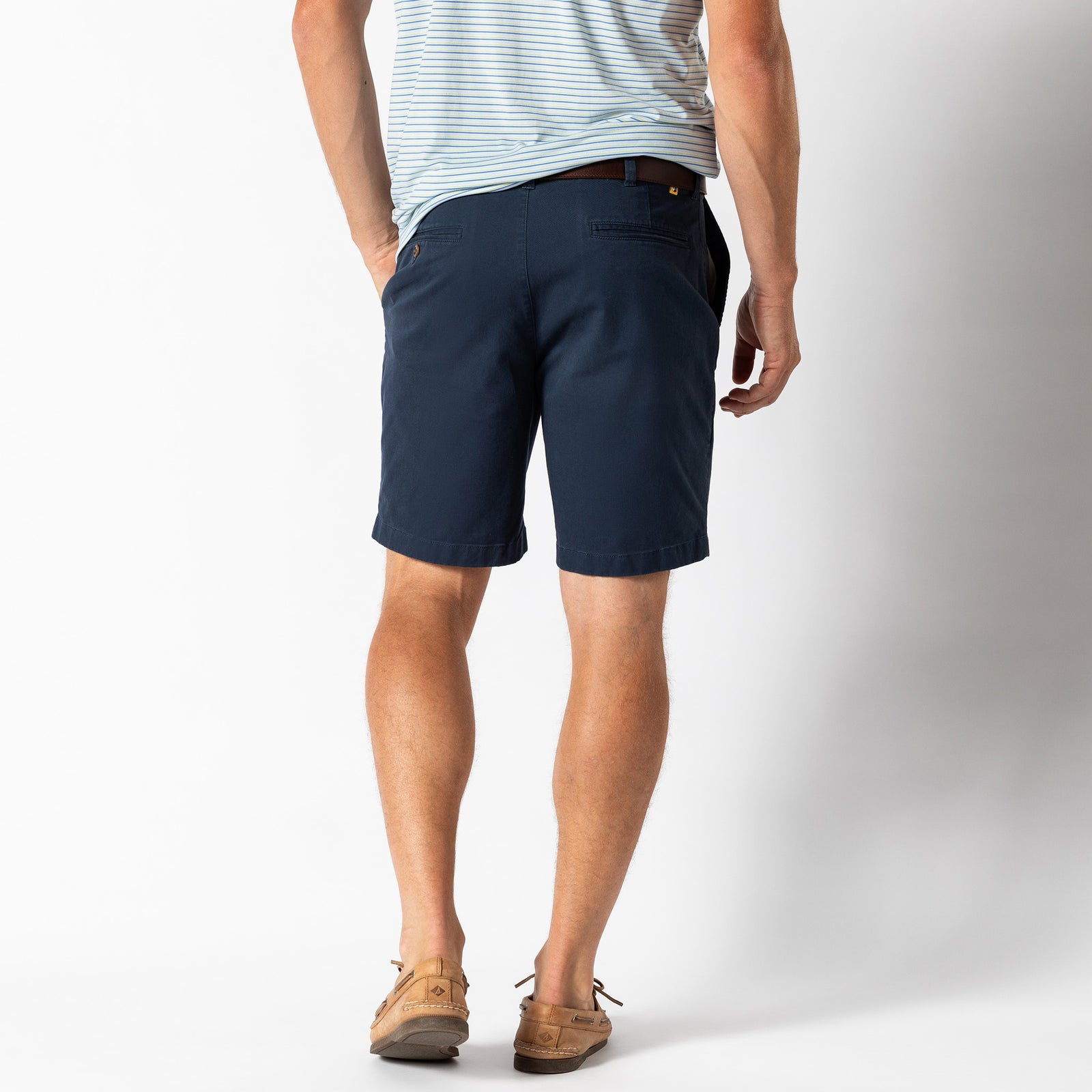 9" Gold School Chino Short - Navy