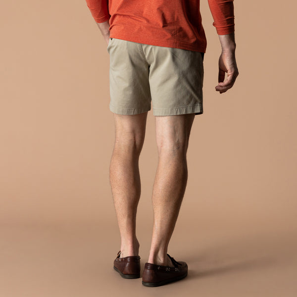 7" Gold School Chino Short - Khaki