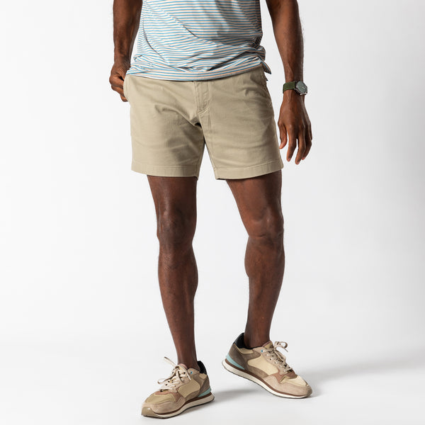 7" Gold School Chino Short - Khaki