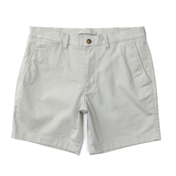 7" Gold School Chino Short - Greystone