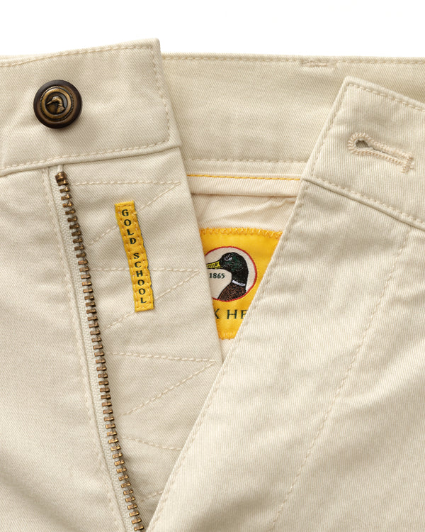 7" Gold School Chino Short - Stone