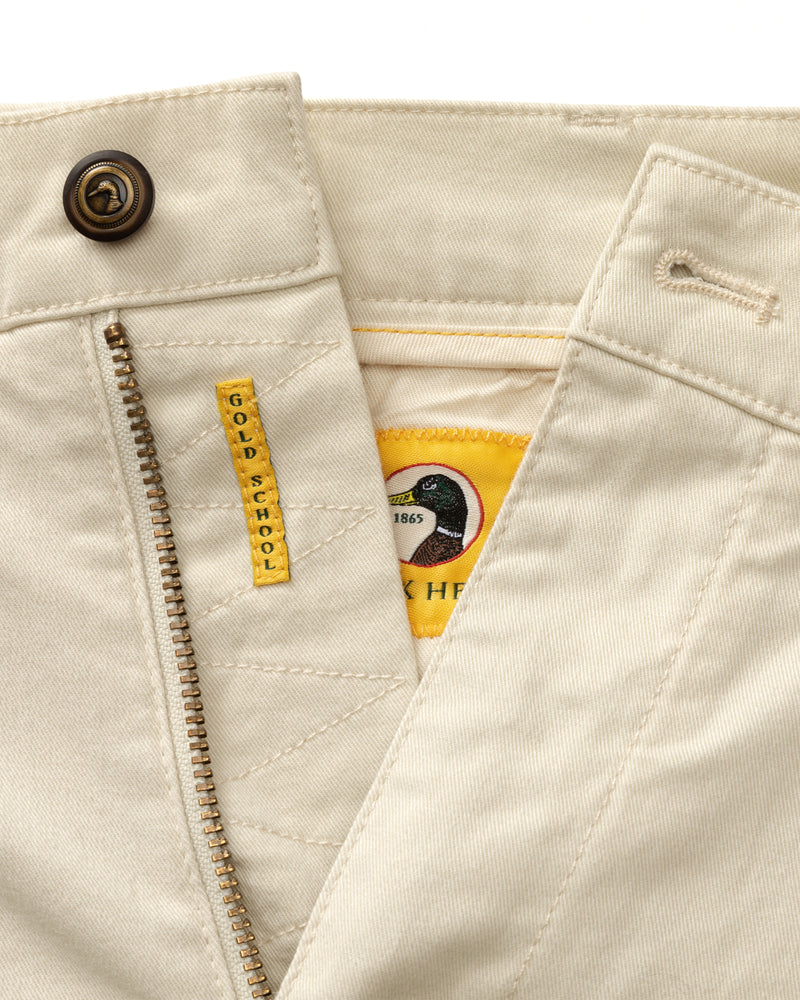 7" Gold School Chino Short - Stone