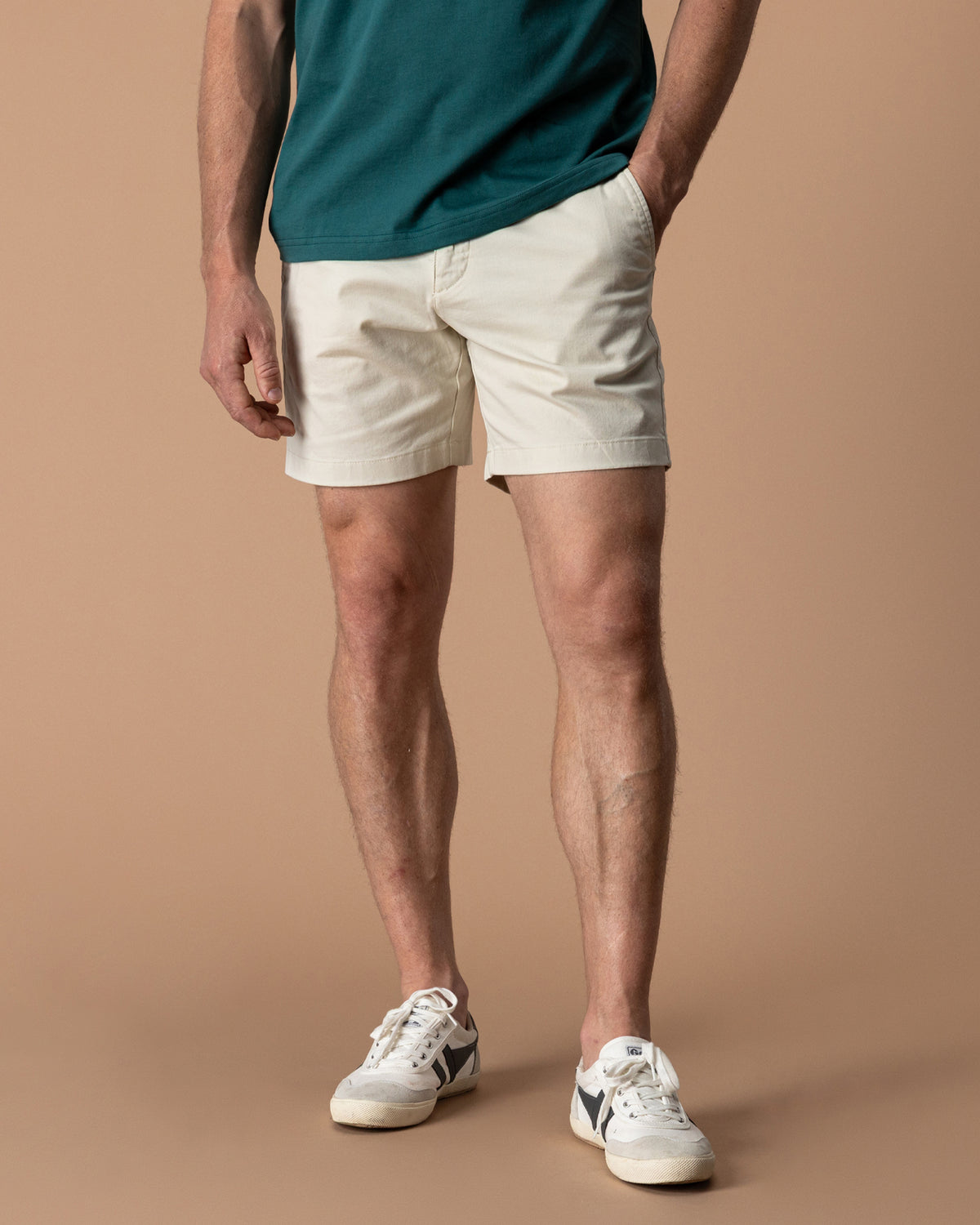 7" Gold School Chino Short - Stone