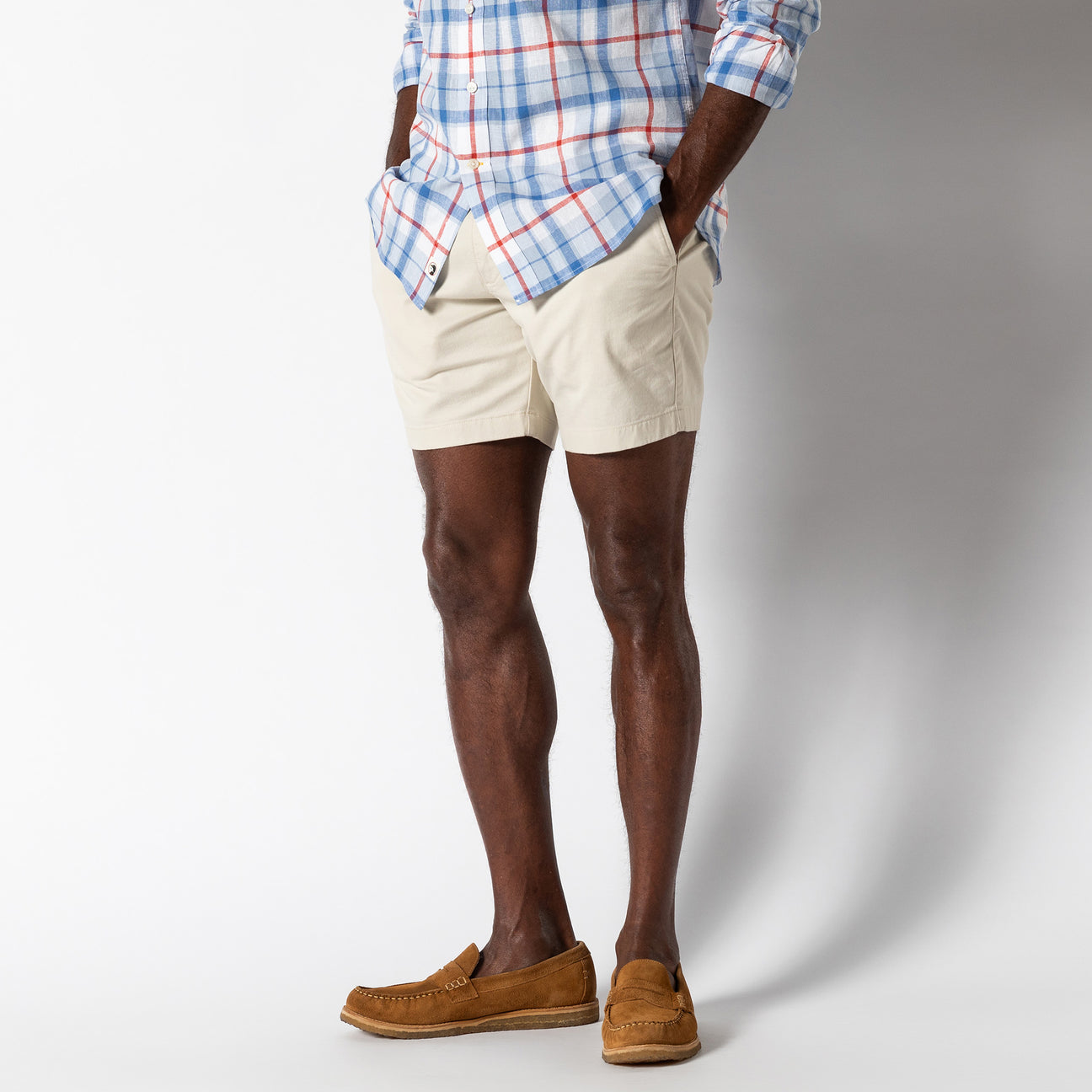 7" Gold School Chino Short - Stone