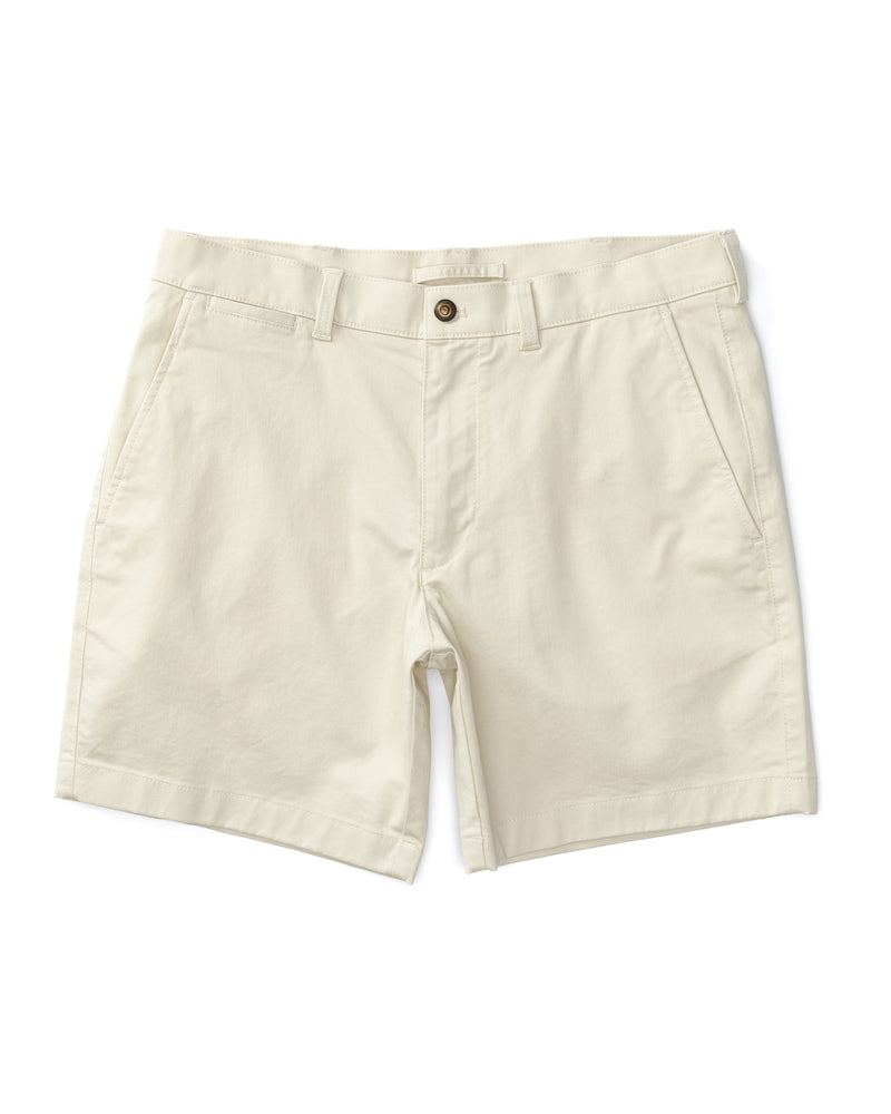 7" Gold School Chino Short - Stone Gold Patch