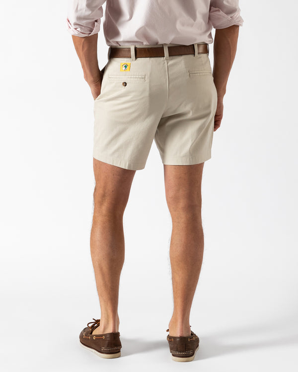 7" Gold School Chino Short - Stone Gold Patch