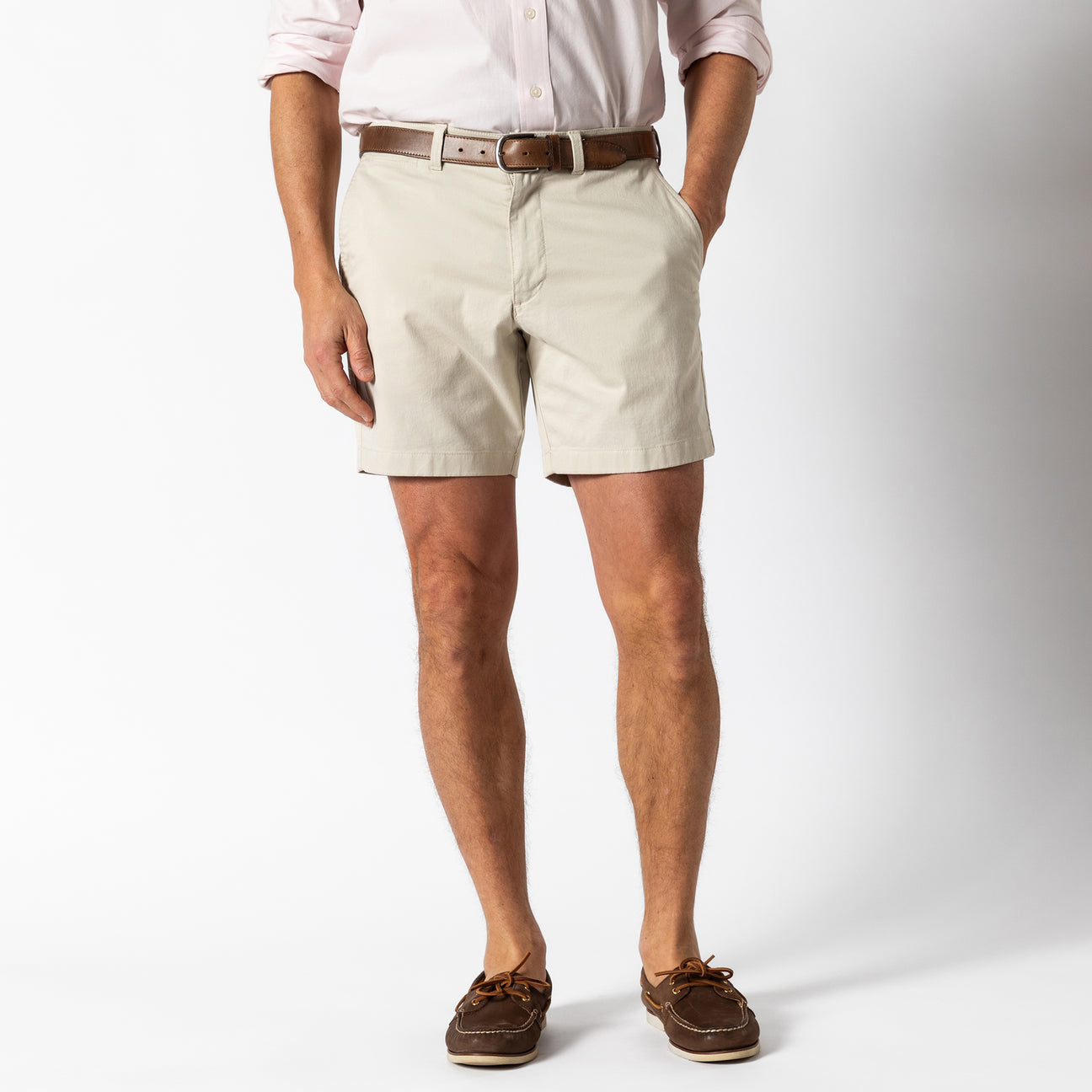 7" Gold School Chino Short - Stone Gold Patch