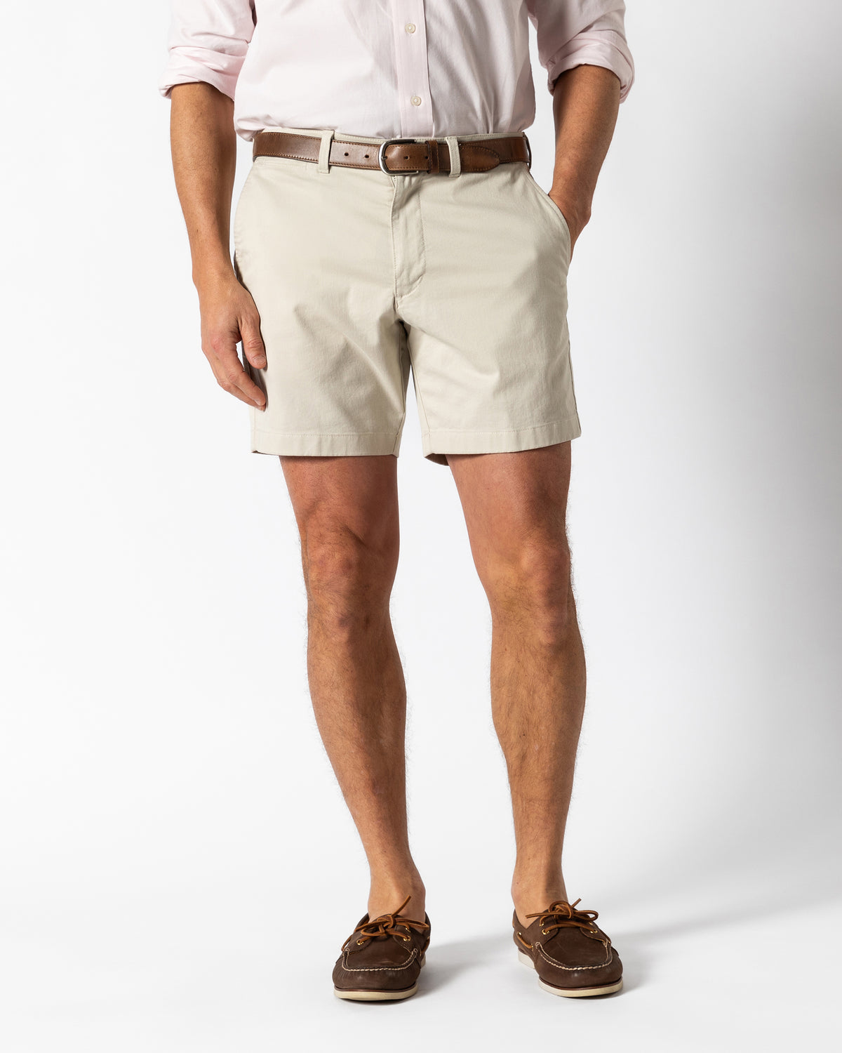 7" Gold School Chino Short - Stone Gold Patch