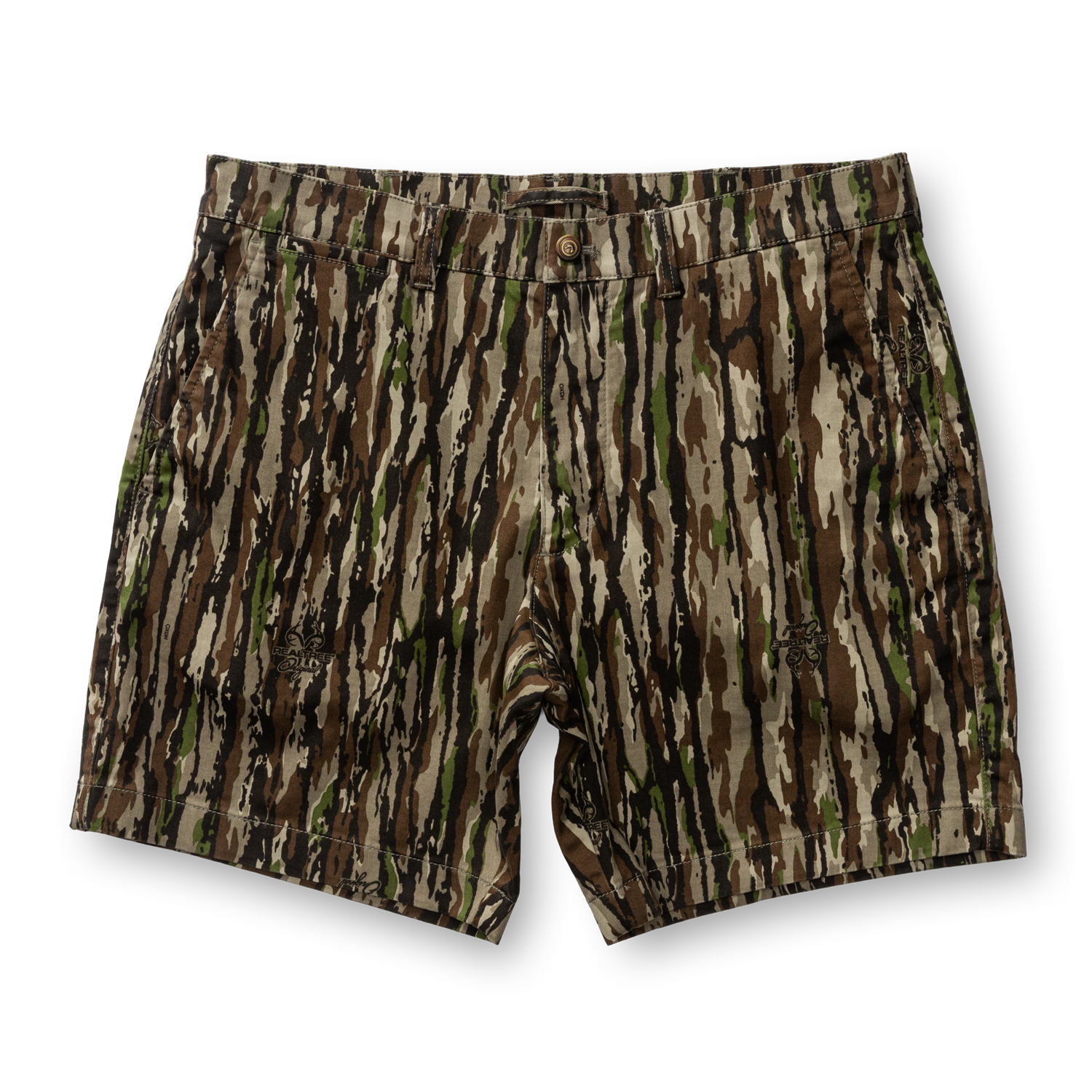 Realtree 7" Gold School Chino Short - Original Camo