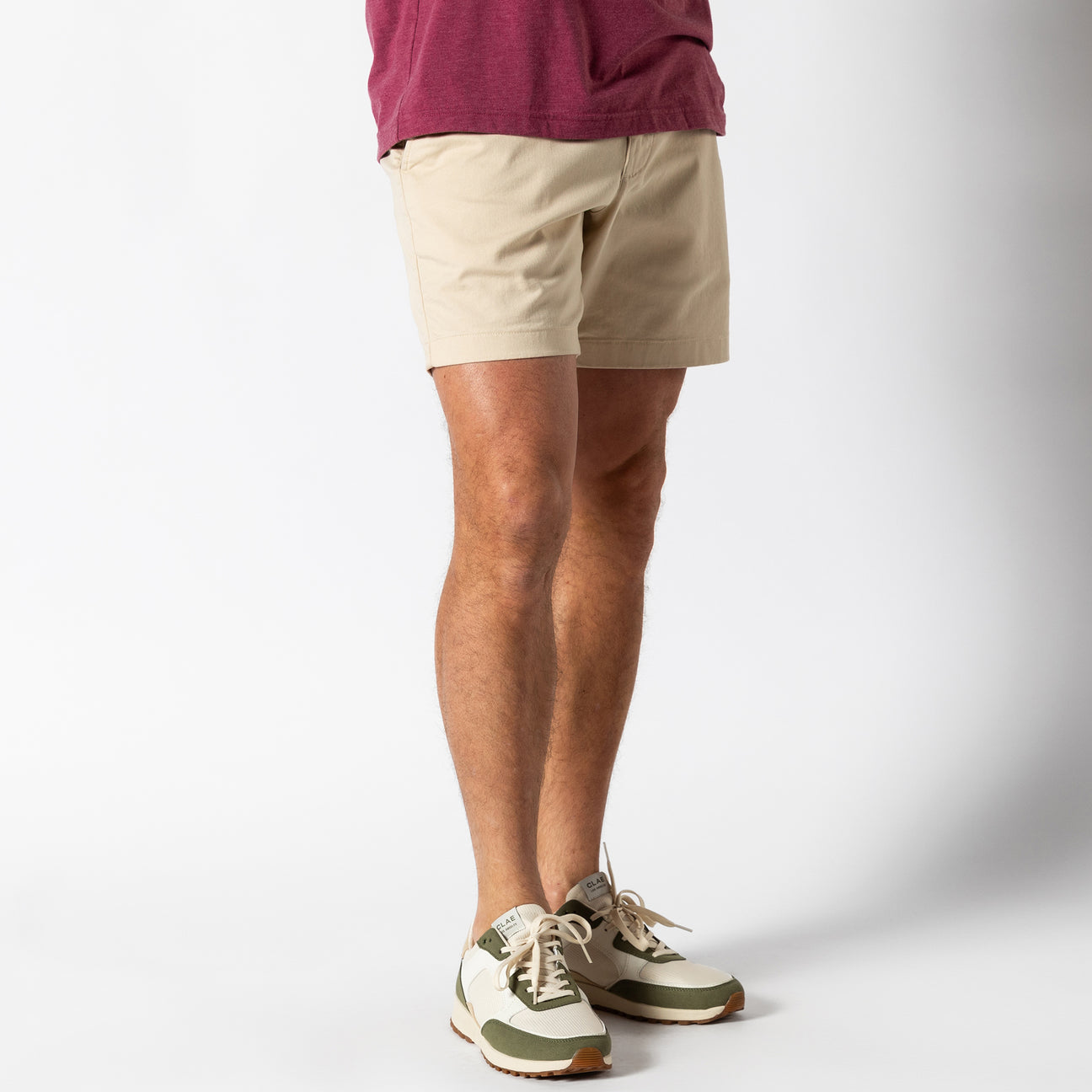 7" Gold School Chino Short - Parchment