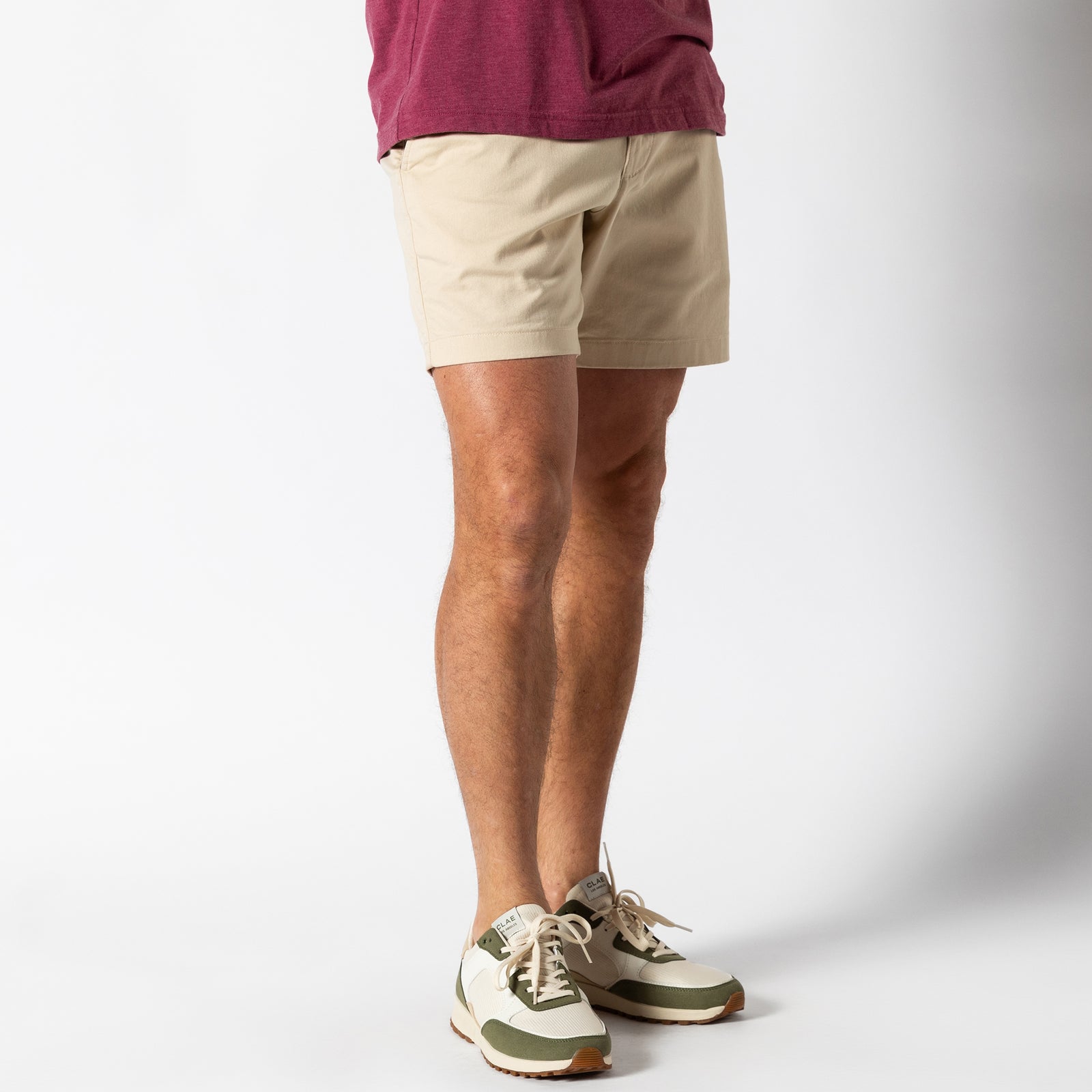 7" Gold School Chino Short - Parchment