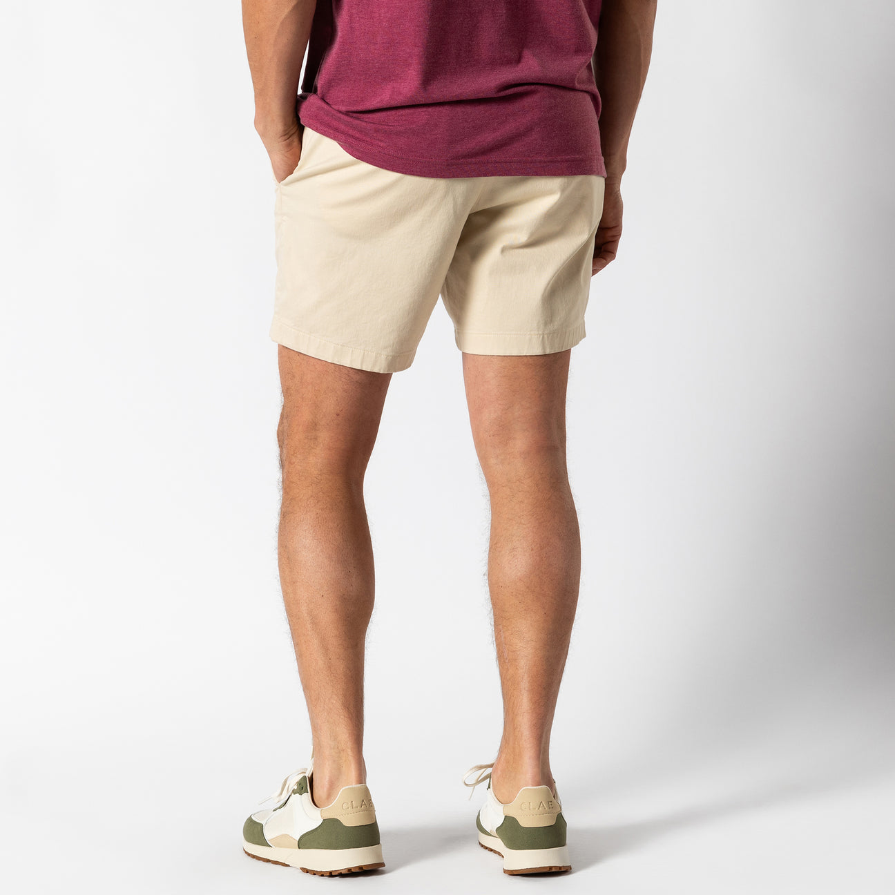 7" Gold School Chino Short - Parchment