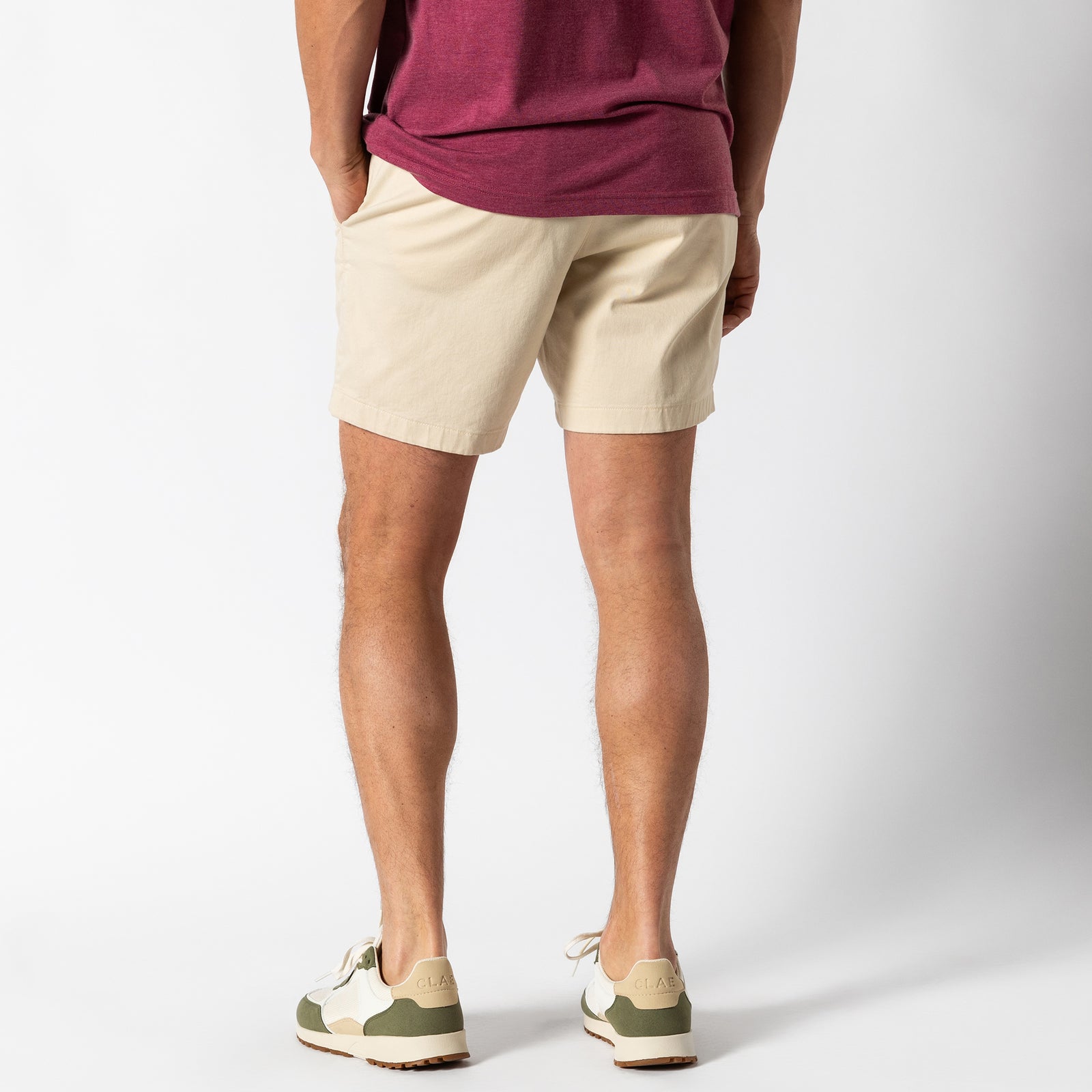 7" Gold School Chino Short - Parchment
