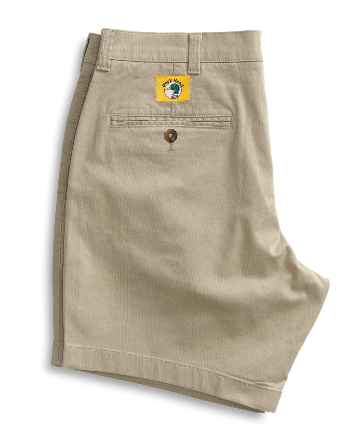 7" Gold School Chino Short - Khaki Gold Patch