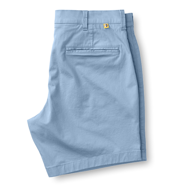7" Gold School Chino Short - Chambray Blue