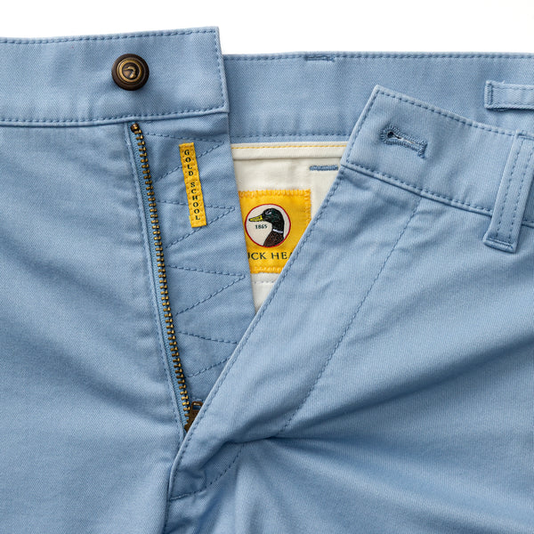 7" Gold School Chino Short - Chambray Blue