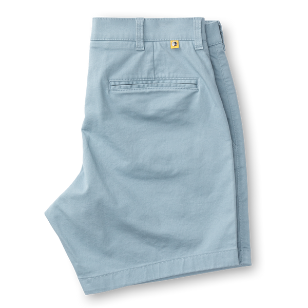7" Gold School Chino Short - River Blue