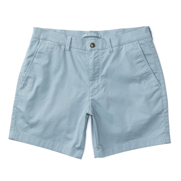 7" Gold School Chino Short - River Blue