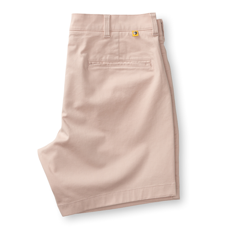 7" Gold School Chino Short - Washed Pink