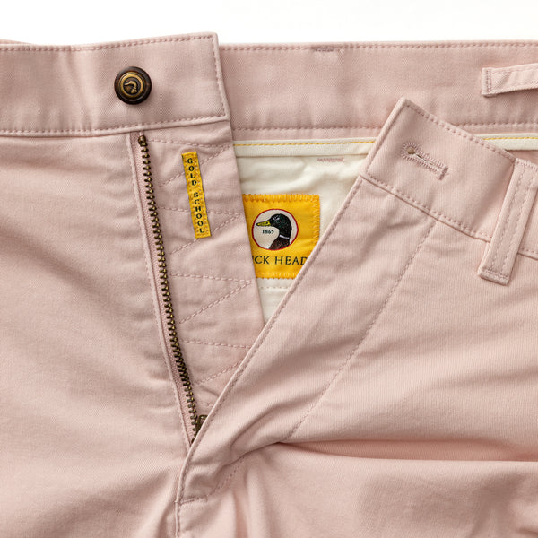 7" Gold School Chino Short - Washed Pink