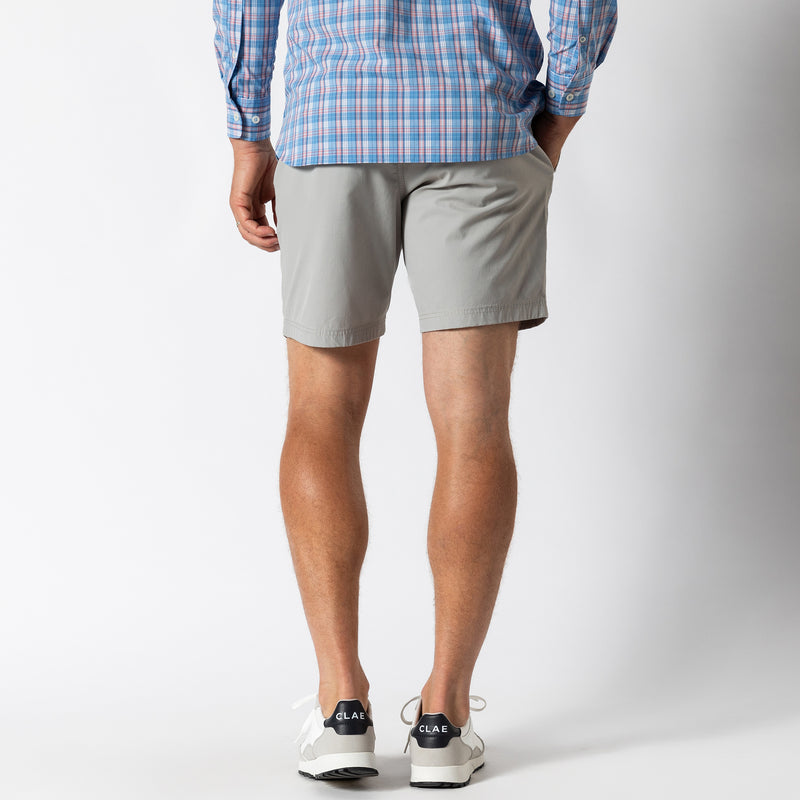 8" Harbor Performance Short - Limestone Grey