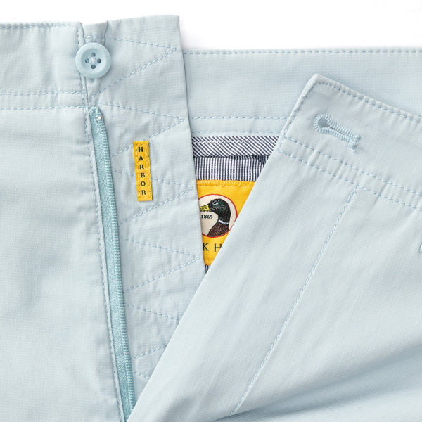 8" Harbor Performance Short - Light Blue