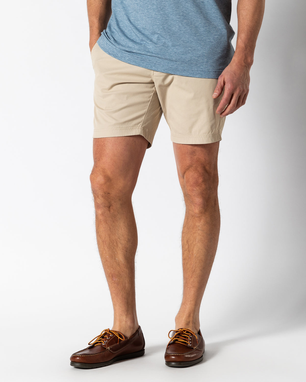 8" Harbor Performance Short - Stone